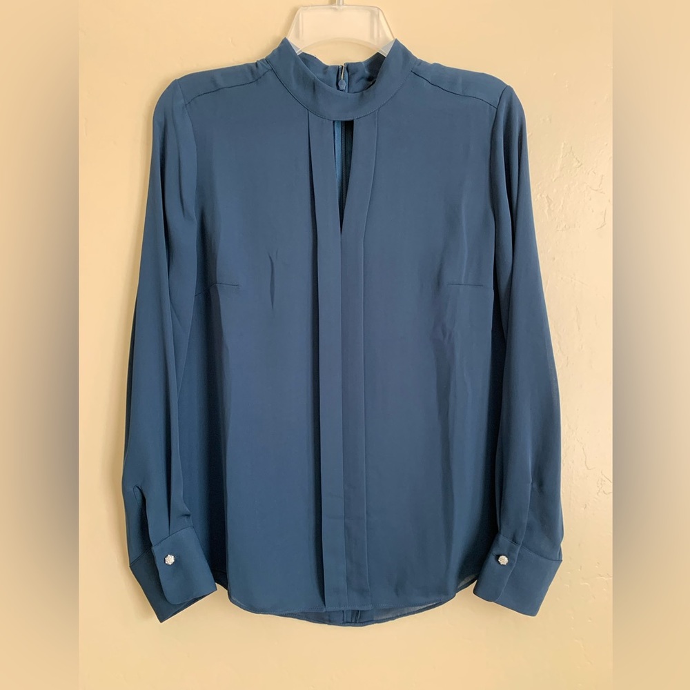 White House Black Market Navy Shirt